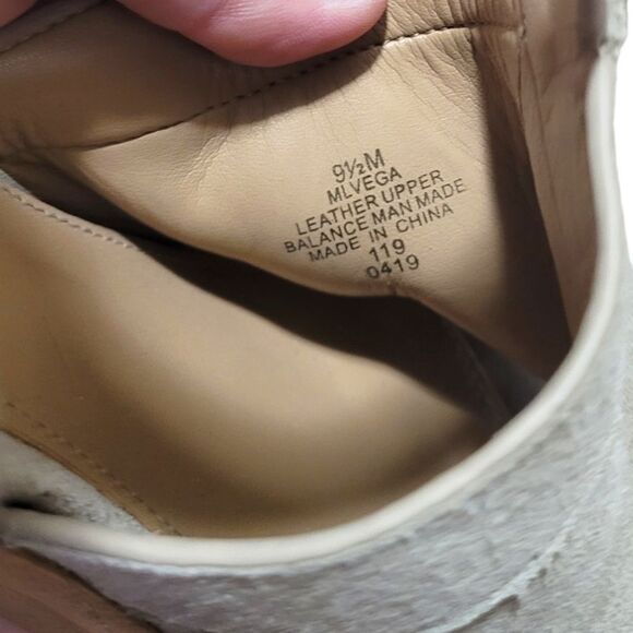 Marc Fisher Light Brown Suede Strappy Heeled Sandals - Picture 4 of 7